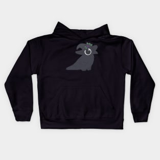 Witchy crow Kids Hoodie